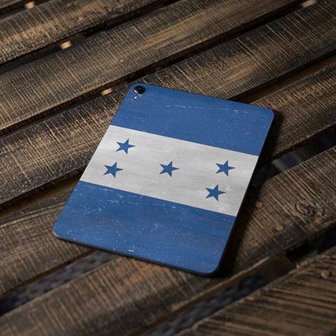 Honduras Flag Distressed Apple iPad Pro Skin